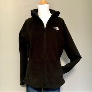 North Face Lightweight Fleece Zip Up with Hood
